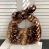 Bolsa de Peluche Linda Estilo Coreano Retro Transfronteriza 2026 Otoño/Invierno Nueva Moda Versátil Gran Capacidad Bolso de Mano para Viajar