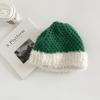Gorro de Felpa Tejido Hecho a Mano para Celebraciones de Internet, Estilo Versátil, Grueso, Cálido, Protege Orejas y Cara, Gorro Pequeño de Lana, Estilo Coreano, Moderno para Niños
