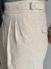 Pantalones de pana vintage Nápoles de cintura alta para Otoño e Invierno, estilo japonés de lujo ligero, todo a juego, pantalones casuales para hombre