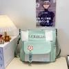 Bolsa de Mensalidade para Aluno do Ensino Fundamental Bolsa de Mão para Menina Grande Capacidade Bolsa para Atividades Extracurriculares Pode Carregar Bolsa de Livros para Aluno do Ensino Fundamental Bolsa Transversal