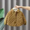 1249 Chaqueta Ligera de Algodón para Niños Ropa de Otoño e Invierno 2026 Nuevo Estilo de Invierno Grueso Acolchado de Algodón con Forro Polar Elegante Chaqueta Acolchada de Invierno para Niños