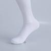 Calcetines desechables casuales tipo barco blanco y negro gris para hombre y mujer talla promedio calcetines de piso poliéster algodón calcetines baratos fabricantes