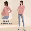 Conjunto de Yoga com Capuz Transfronteiriço Europeu e Americano para Mulheres, Slim-fit, Jaqueta Respirável de Manga Longa, Legging de Cintura Alta Levanta Bumbum, Conjunto de Duas Peças para Fitness e Esportes