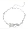 A nova versão coreana da pulseira de gato liga de diamante joia de moda requintada pulseira atacado