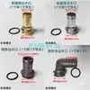 Conector de Bomba de Agua de 1 pulgada a Rosca Hexagonal de Acero Inoxidable Codo para Tubería de Agua Conector Recto de Entrada/Salida Piezas de Conexión
