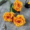 3 Rosas de Diamante Artificiais para Decoração de Palco de Casamento, Decoração de Interiores de Casa e Adereços de Fotografia Atacado
