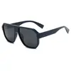 2025 nuevas gafas de sol aviador transfronterizas personalidad europea y americana simple golpe Joker PC gafas de sol de moda 9060