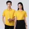 Camisa Polo de Verano Yueyika Ropa de Trabajo Manga Corta Logo Impreso Publicidad Camisa Cultural Uniforme de Grupo Bordado