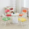 Banquinho para Bebê Cadeira de Jantar Banquinho para Alunos do Ensino Fundamental Estudo em Casa Cadeira com Encosto Cadeira de Mesa Cadeira Dobrável Cadeira Dobrável Portátil para Crianças