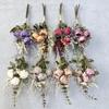 Ventas Directas de Fábrica Puntos de Flores Otoño Seco Arreglo Floral Manuscrito Accesorios Flores Decoración de Boda Flores Hogar Hechas a Mano Flores Falsas
