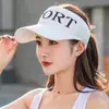 Gorra de verano con protección solar, sin costuras, de una sola pieza, plegable, antiultravioleta, con parte superior vacía, parasol, gorra deportiva para exteriores para niños