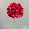 Casamento Estilo Chinês Estilo Vermelho Decoração de Guia de Estrada Arranjo de Flores Artificiais Flor de Teto Cerimônia de Noivado Arranjo de Banquete Arte com Flores Artificiais de Casamento