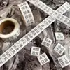 Fita Adesiva Rolo de Adesivos de Literatura Engraçada Maluca Estilo Ins Alto Valor de Cor Simples Decorativa Fita Adesiva de Vedação Adesivo para Diário de Estudante