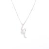 Collar Clavícula Elegante Simple Estilo Cinta de Diamantes Dorado Dos Tonos Sol Nube Regalo para Mujer