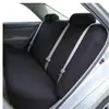 Capas de assento automotivas transfronteiriças, ajuste universal, feitas de tecido elástico respirável e resistente a manchas, fáceis de instalar, adequadas para todas as estações