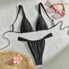 Amazon 2026 Novo Maiô Estampado Europeu e Americano Feminino com Cadarço Biquíni Sexy Roupa de Banho para Fonte Termal e Praia Biquíni