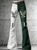 Pantalones de Campana Estilo Nuevo para Mujer, Pantalones Largos de Mezclilla Sintética, Punk Retro, Comercio Exterior, Ropa de Mujer Amazon, Venta Caliente en Sitio Independiente