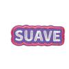 Logo bordado cartoon letras originais em inglês logo bordado patch autoadesivo emblema para sapato chapéu acessórios de vestuário adesivos de tecido