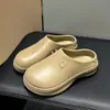 Chanclas con Suela Gruesa de EVA de Punta Abierta con Agujeros para Mujer Antideslizantes Resistentes al Olor para Sala de Operaciones Médicas Calzado Fresco para Exteriores con Agujeros Modelo para Mujer
