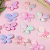 Mariposa Semiacabado Ultrasonido Color Fino Brillo Niña Accesorios para Pasador y Diadema Materiales Hechos a Mano para DIY