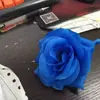 Cabeza de Rosa Simulada DIY Hecho a Mano Decoración de Boda Bola de Flores Guirnalda de Flores Decoración Floral Flor de Rosa Simulada