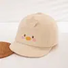 Bonito sombrero de ala suave con temática de mascotas para primavera y otoño, adorable gorra de protección solar para niños y niñas, sombrero de sol para bebés y niños pequeños para usar al salir