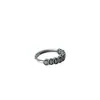 Anillo de Dinero Chapado en Plata para Mujer, Diseño de Nicho, Anillo de Dedo Índice de Moda de Alta Gama, Anillo de la Fortuna Personalizado, Venta Directa de Fábrica