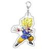 Nueva Serie de Llaveros para Llaves de Coche de Dragon Ball Colgante Acrílico Merchandising de Anime y Videojuegos Decoración para Mochila de Estudiante