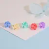 Pendientes de Flor Estilo Coreano para Mujer Diseño de Nicho Sentido Estético Aretes de Rosca Nuevos Pendientes Elegantes de Gama Alta para Agujeros de Oreja
