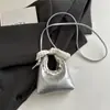 Bolso Infantil Estilo Nuevo Niña Lazo Encaje Bolso de Mano Estampado Puntos Lunares Media Luna Bolso Cruzado Padre-Hijo para Niñas