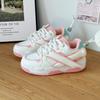 Zapatos de Pan para Mujer 2023 Nuevos Zapatos Blancos Primavera y Otoño Zapatos Deportivos para Aumentar la Altura de Mujer Versátiles Casuales Ligeros Zapatillas de Suela Gruesa