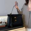 Bolsa de ombro única europeia e americana retrô textura fosca bolsa mensageiro grande capacidade lazer viajante all-match bolsa simples feminina cross-border