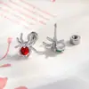 Nuevo Diseño de Nicho Hensen Hombres y Mujeres Tornillo de Doble Cabeza Varilla Piercing de Cartílago Hueso del Oído Clavo