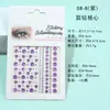 Pegatinas Faciales Transfronterizas Serie 08 en Stock, Pegatinas para Maquillaje de Ojos, Pegatinas de Ojos de Diamante, Pegatinas para Cejas, Accesorios de Perlas, Arte de Uñas DIY para Niños