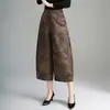Pantalones Jacquard de Pierna Ancha de Moda para Mujer, Nuevos Pantalones tipo Túnica de Cintura Alta Adelgazantes Otoño 2026, Pantalones Casuales Versátiles con Estilo