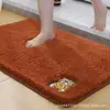Tapete de Chão para Banheiro Absorção de Água Tapete para Pés de Vaso Sanitário Tapete Antiderrapante para Porta de Vaso Sanitário Porta de Banheiro Porta de Cozinha Tapete de Entrada Uso Doméstico