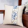 Cojín para Sala de Estar Estilo Chinoiserie, Cojín para Sofá, Cojín Grande para Espalda de Cama con Funda de Cojín Interior, Cojín Lumbar Estilo Chinoiserie al por Mayor Ma Shihai