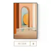 Pintura Decorativa Moderna Simples Abstrata para Entrada Corredor de Edifício Passagem Final Pintura Pendurada Nórdica Sala de Estar Fundo Mural Pintura
