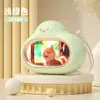 Novo aquecedor de mãos pequeno portátil para outono e inverno, gadget de aquecimento de pelúcia de desenho animado fofo, à prova de explosão para estudantes, recarregável por USB