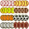 Amazon Transfronterizo Punto Caliente Deportes Serie de Balones Borde Dorado Chenilla Baloncesto Voleibol Fútbol Béisbol Parche