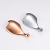 Metal raspando comprimidos bola única rolamento lifting facial firmando barra olho massagem facial raspagem massagem beleza