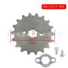 Motocicleta off-road ATV corrente 420 dente 17/20mm pinhão pequeno 420-10t 420-19T acessórios de engrenagem