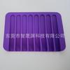 Plato para Jabón Cuadrado Creativo de Silicona, Soporte para Jabón sin Taladro, Bandeja para Jabón con Drenaje, Caja de Almacenamiento para Jabón, Material de Silicona