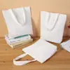 Libro de Estudiante Bolsa de Lona Portátil Bolsa de Compras para Supermercado Bolsa de Algodón Bolsa de Regalo Empaque Bolso de Mano Al por Mayor