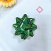 Flores Estrela Metálicas Puras de 1 polegada a 3 polegadas com Adesivo Atrás, Decoração de Natal Caixa de Presente, Flores Estrela Brilhantes
