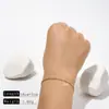 Pulsera de Acero de Titanio Dorada Estilo Ins Europeo y Americano Ajustable Múltiples Tipos de Cadena Cadena para Clavícula Cadena para el Cuello Cadena de Hoja de Acero de Titanio