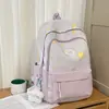 Nova Mochila Estilo Japonês Ins de Alto Valor, Fresca, Doce e Fofa com Estrelas para Alunos do Ensino Fundamental II e Médio, Mochila de Grande Capacidade para Meninas