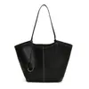 Bolsa de Ombro Feminina Retro Tendência Versátil para 2025 Verão Moda Simples Casual para o Dia a Dia Bolsa Tote de Ombro