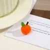 DIY Crianças Criativas Feito à Mão Mini Bola de Cabelo de Fruta Grande e Pequena Caqui Boneca Decorativa Fruta Grampo de Cabelo Bola de Cabelo DIY