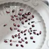 Set Mixto de Pedrería para Uñas con Base Plana Mismo Estilo que la Influencer Wen Jingling Súper Brillantes Mini Aurora Corazón Irregular Accesorios para Uñas